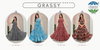 Grassy By Chansi Trendz Georgette Floral Printed Gown Wholesale Price In Surat